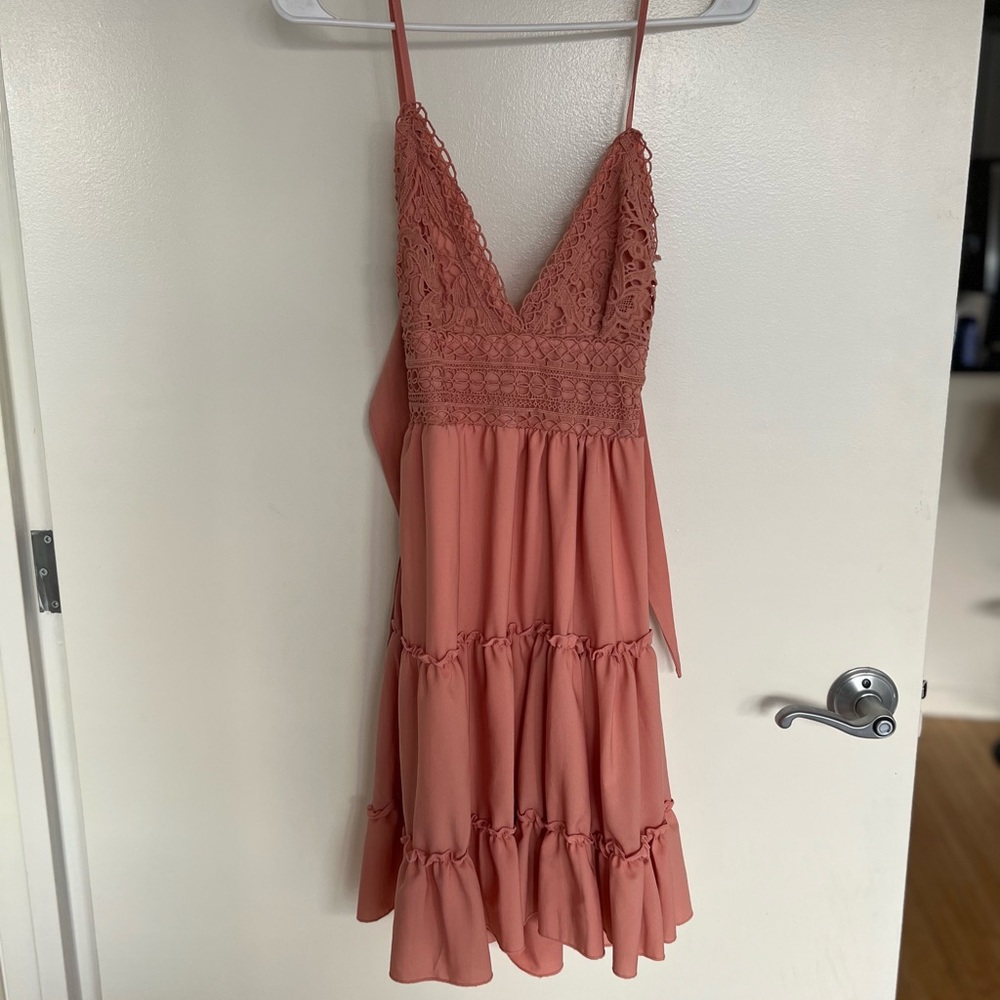 Pink Summer Dress- Small